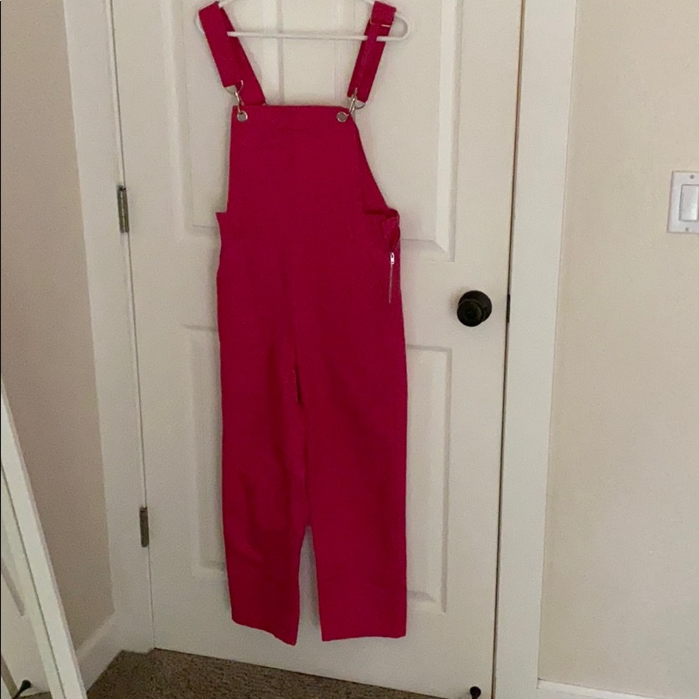 Dolls kill pink coveralls